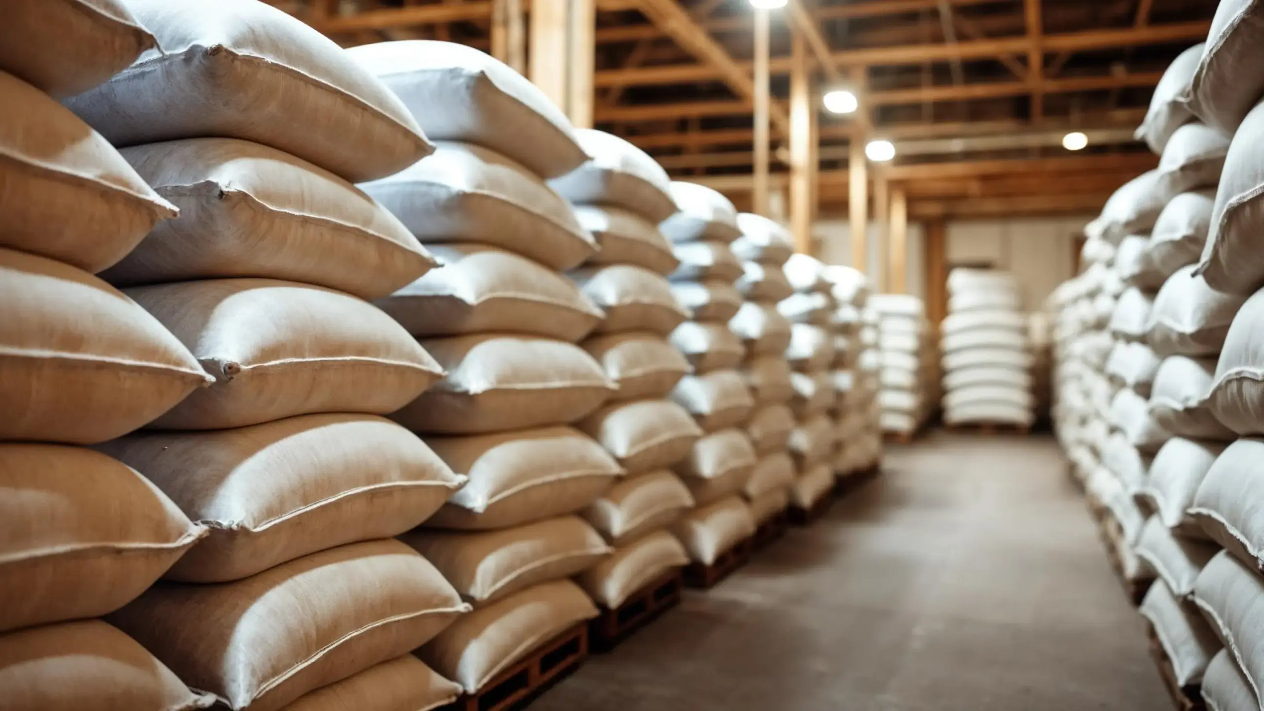 Armazém logístico com armazenamento de fertilizantes e ureia em sacaria com controle de estoque_1_5x